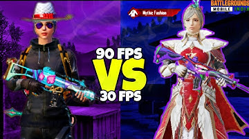 Mythic Fashion & M4 Fool Max Player Challenge Me 🔥 30FPS VS 90 FPS 😵💫