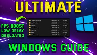 *2025 ULTIMATE* Windows 11 Optimization Pack! (Unlock Peak Performance and Efficiency!)