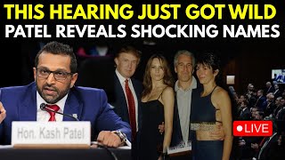 LIVE | Kash Patel Drops Bombshells in Epstein Congress Hearing | Congress Hearing Live | Kash Patel
