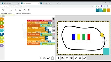 sensores ultrasonico e infrarojo en open roberta lab