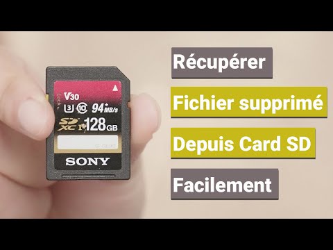 Vidéo: Comment puis-je récupérer des photos supprimées définitivement de la carte SD ?