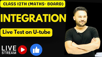 Test  Integration || Class 12 || Chapter 7 || NCERT 2024 II Shivang Math Academy || Shivang Gupta