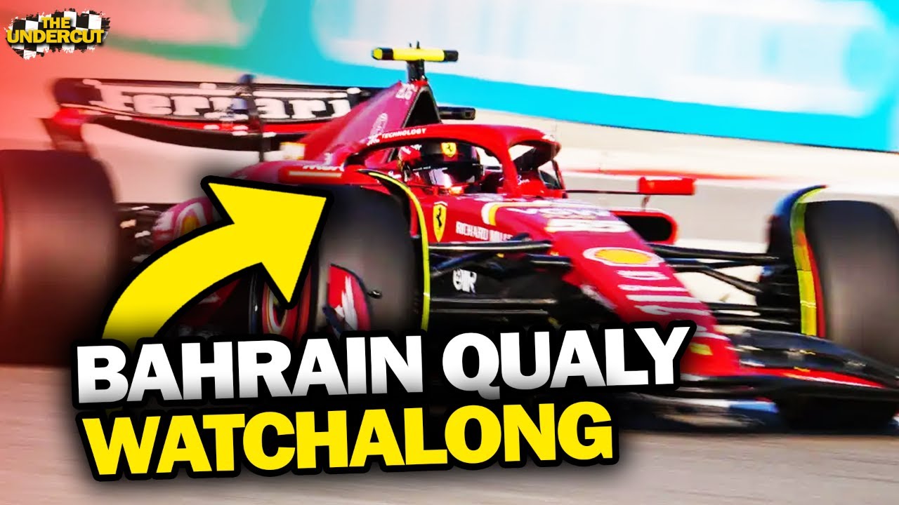 F1 2024 Bahrain Qualifying WATCHALONG Undercut Live YouTube