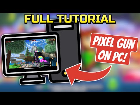 How to get Pixel Gun 3D on PC! [FREE] Full tutorial + controls guide