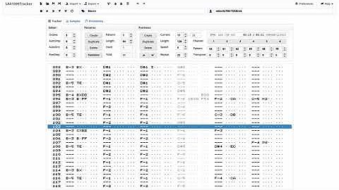 Macro in SAA1099Tracker
