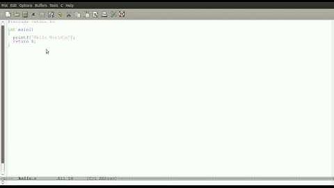 C Tutorial #1 - Hello World