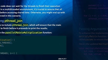 Solving pthread Issues in Matrix Multiplication on Ubuntu