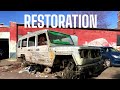 Full Restoration of a Vintage Car | Reviving and Repainting Antique Beauty
