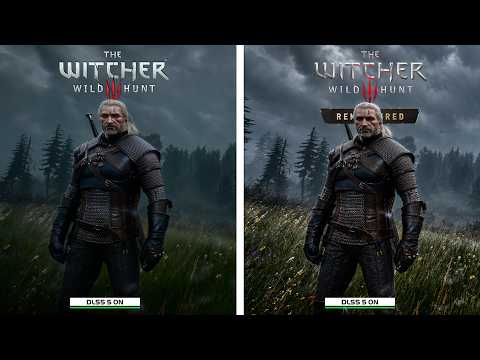 The Witcher 3 Remastered vs Original With DLSS 5 — How Big Is The Difference?