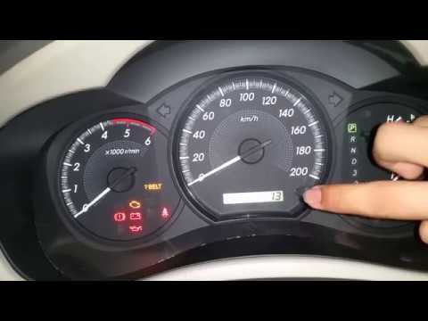 How to turn off Timing Belt warning from dashboard 2KD 