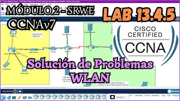 13.4.5 Packet tracer - Solucion de problemas WLAN  (Resolucion)