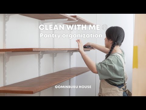 주방 팬트리 정리, 1년 동안 방치한 팬트리 깨끗하게 정리하기 | pantry organization