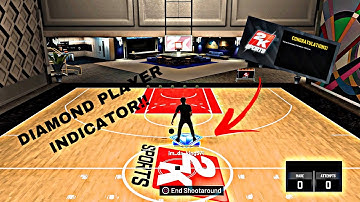 HOW TO GET THE DIAMOND PLAYER INDICATOR IN 2K22!