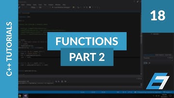 C++ Programming Tutorials - 18 - C++ Functions Part 2 - Eric Liang