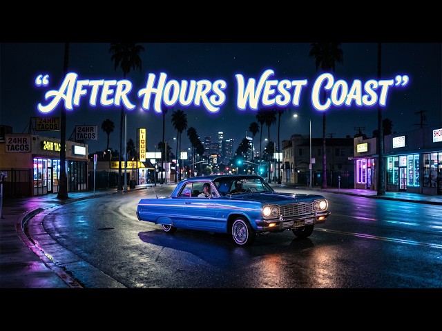 After Hours West Coast 🌙 Deep G-Funk Night Drive Mix for Smooth