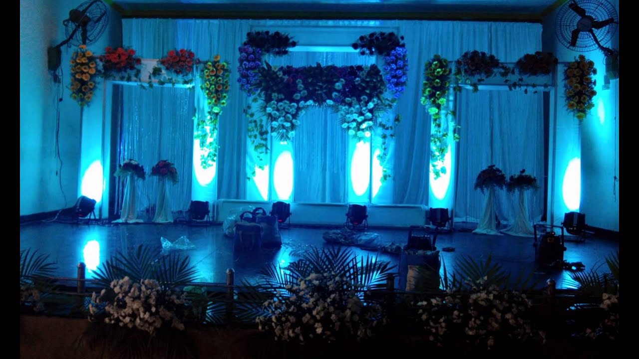 Wedding Reception Decoration At JVS Mandapam Tindivanam 24th