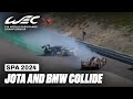 Jota and bmw collide  i 2024 totalenergies 6 hours of spa i fia wec