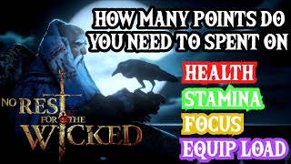 What to put your statpoints in? | No Rest For The Wicked