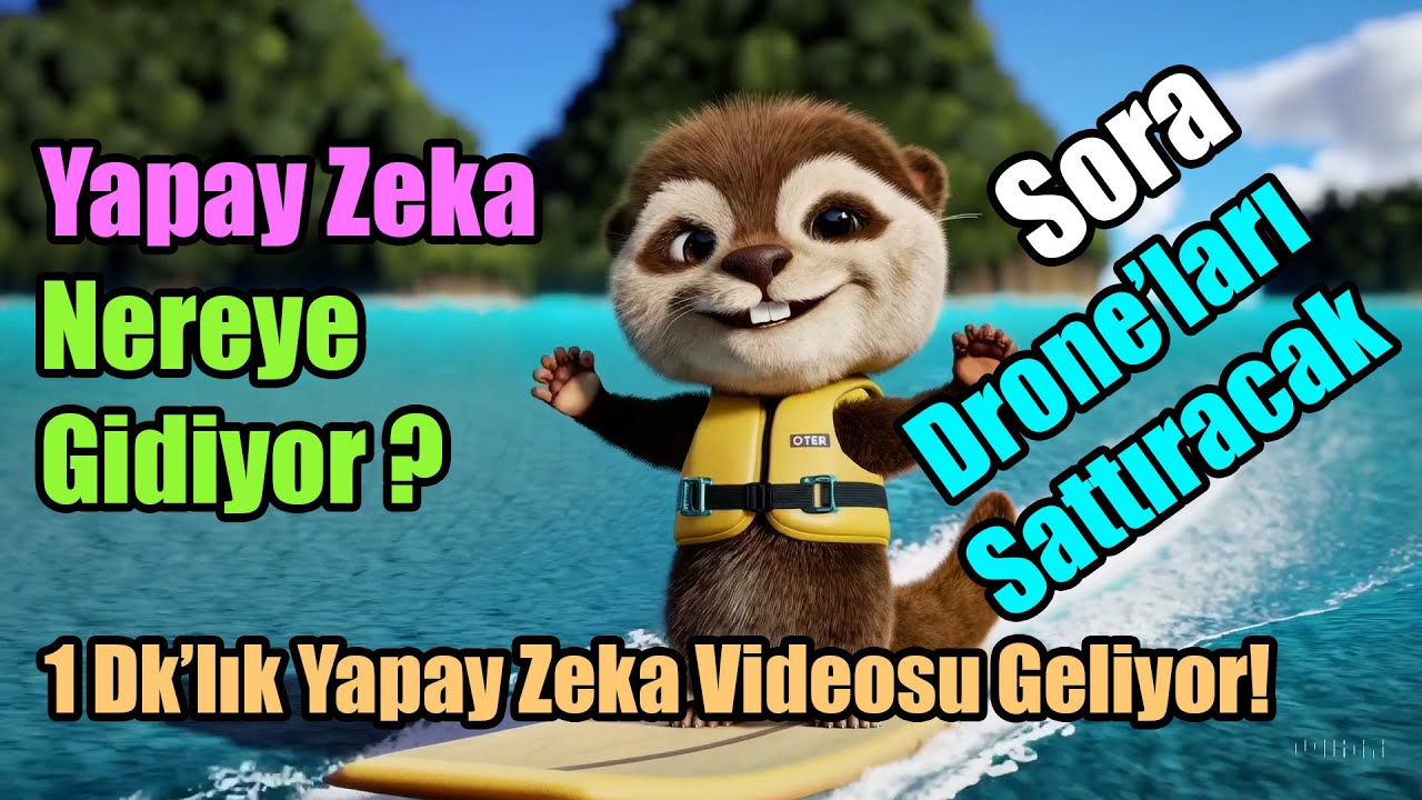 Yapay Zeka Sora ile Nereye Gidiyor, Droneları Satma Zamanı?, - YouTube