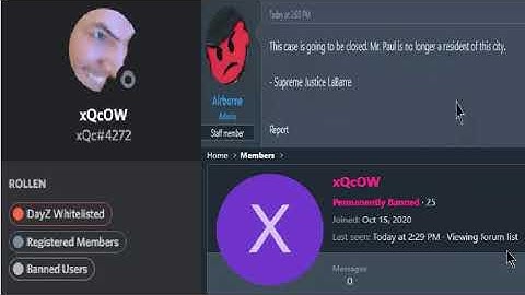 Xqc  PERMA BANNED | GTA V RP NoPixel 3.0 nopixel clips