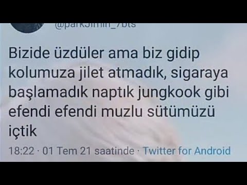 Armylerin Yaptığı Tweetli Tiktok Videoları (Diss&Komik)