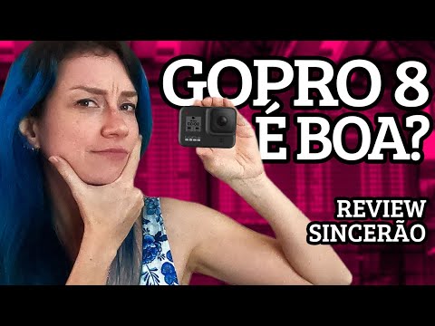 REVIEW GOPRO 8: VALE A PENA COMPRAR? Unboxing, configurações e estabilização