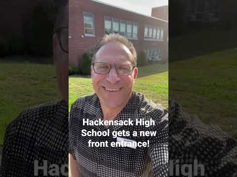 Hackensack High School new front entrance! #yoursmilingrealtor