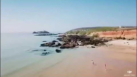 Cornwall Georgian Beach with DJI Mavic pro