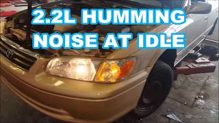 Famous HUMMING / BUZZING SOUND AT IDLE SOLVED - TOYOTA CAMRY 2.2L 2001 NOISE Fix Wealth