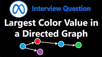 Largest Color Value in a Directed Graph - Leetcode 1857 - Python