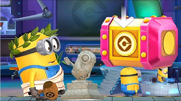 Minion Rush Maxed Rank 40 daily challenge fullscreen gameplay walkthrough iOS / android