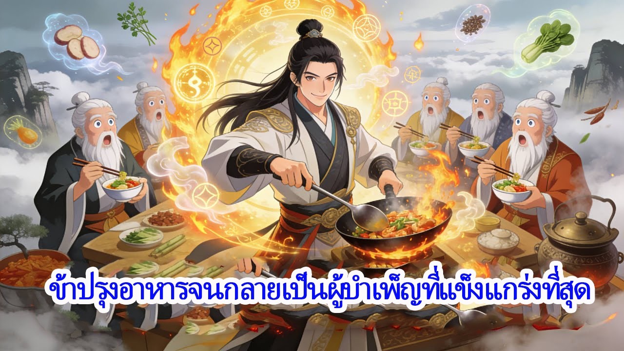 ทำอาหารจานเดียว ทะลุระดับพลังทั้งสำนัก จากศิษย์เข้าครัวสู่ผู้แข็งแกร่งที่สุด