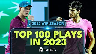 TOP 100 PLAYS: 2023 ATP TENNIS SEASON screenshot 5