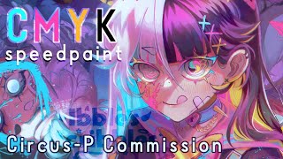 CMYK ♡ Circus-P Commission ♡ SPEEDPAINT