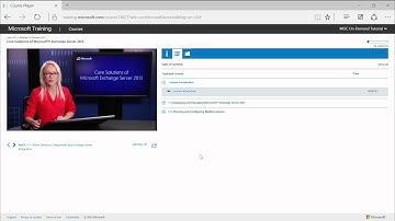 MOC On Demand Video Tutorial Course Navigation