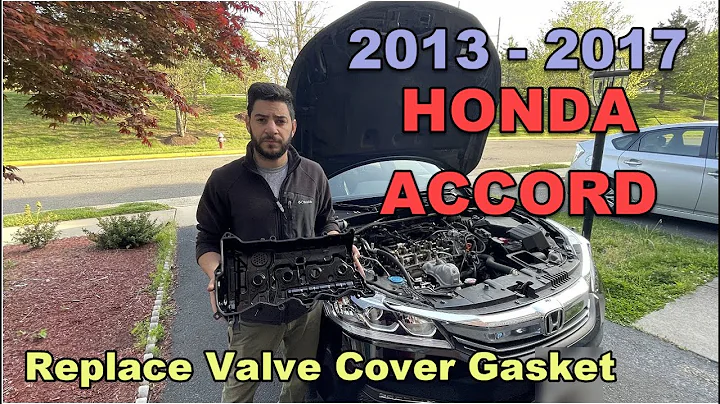 DIY 2013 2014 2015 2016 2017 Honda Accord Replace Valve Cover Gasket