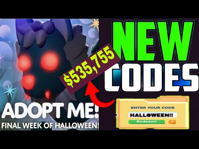 Adopt Me codes for October 2023 (new code)