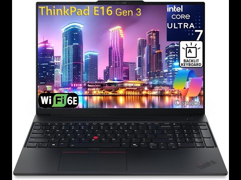 Lenovo ThinkPad E16 Gen 3 Intel - купить ноутбук: цены, отзывы
