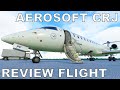 Aerosoft CRJ | Full Review | Full Flight | Microsoft Flight Simulator 2020
