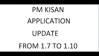 2.PM KISAN APPLICATION UPDATE FROM 1.7 TO 1.10 AND OLD DATA IMPORT screenshot 3