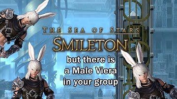 Smileton But There is a Male Viera is in your Group | FFXIV