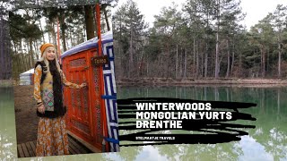 WINTERWOODS | Mongolian Yurts 🏕 Drenthe, the Netherlands - ENG sub