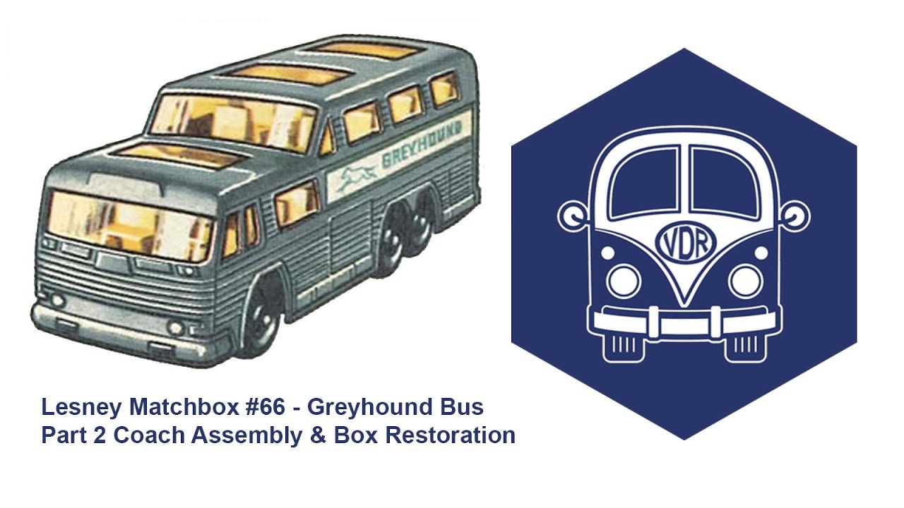 lesney greyhound bus