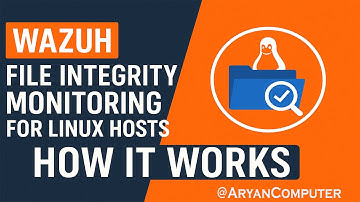 Wazuh File Integrity Monitoring for Linux Hosts, How it works File integrity monitoring #fim  #siem