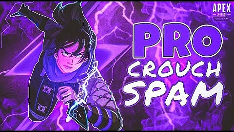 How to CROUCH spam like pro⚡ || Apex Legends Mobile gameplay HD 60 FPS
