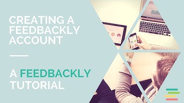 Feedbackly tutorial: How to create an account using the Feedbackly app