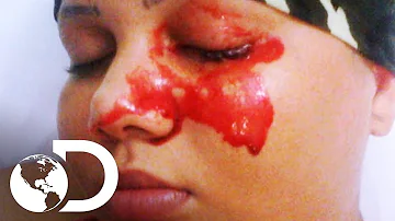 O que causa suor de sangue?