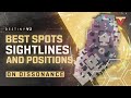 Dissonance  best spots sightlines and power positions