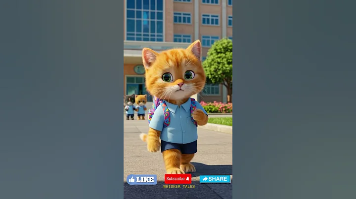 Watch the video about Being left by your parents is a bad dream #animatedstories #cat #cattales