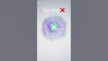 The Spirograph | How to use Design ruler  ❌😪 Fail #shorts #youtube #spirograph #art  #drawing